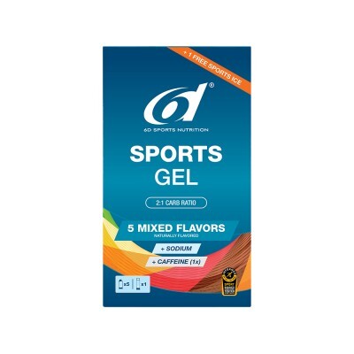 6d Sports Nutrition Sports Gel Pack